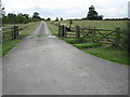 Track towards Muxwell Farm