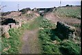 NX9925 : Disused railway, Harrington, West Cumbria by Ralph Rawlinson