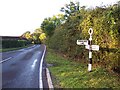 Old WSCC Road Sign near Woodmancote