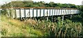 Aqueduct over railway at  Llangyfelach