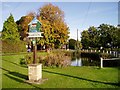 Barton village pond