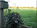 Footpath to Bicester from Bignell House