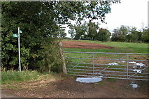 SO7424 : Footpath near Kent's Green by Philip Halling