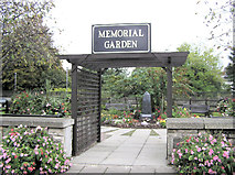 H4572 : Memorial Garden, Omagh by Kenneth  Allen