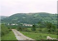 Outcrop at north end of Betws Mountain