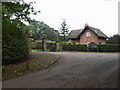 Eastern Lodge and gate, Erddig Estate near Wrecsam