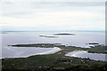 L6938 : Dog's Bay and Gorteen Bay from Errisbeg by Dr Charles Nelson