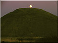 SU0968 : Moon over Silbury Hill by Pam Brophy