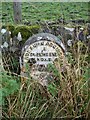 Milepost on the A6068