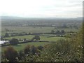 ST4364 Congresbury Moor from Cadbury Hill