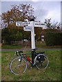 Finger Post at Junction of Brantridge Lane and Rose Cottage Lane, Staplefield, West Sussex