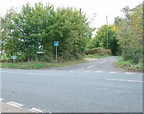 TQ2925 : Junction of Cleavers Lane and Staplefield Road, Near Slough Green, West Sussex by Pete Chapman