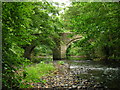 Sydenham Bridge over the River Lyd, nr Lifton, Devon