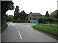 Road from Sparsholt looking south