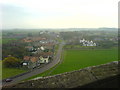 Bamburgh from the castle