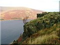 NY4712 : Stone Plinth Overlooking Haweswater by Mick Garratt