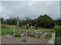 J0058 : Garden, Derrycarne Road, Nr Portadown, Co Armagh by Rosemary Nelson