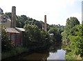 View from Elland Bridge, looking west