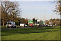 Approaching Groby Road Roundabout