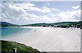 NL6395 : White sands of Vatersay Bay, Vatersay by Peter Ward