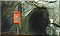 SN7380 : Post box in mine adit, Llynwernog by Crispin Purdye