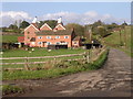 Farm with hop barns: Teme Valley