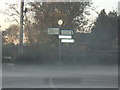 SJ4934 : Road Junction in North Shropshire by Mike Farmer