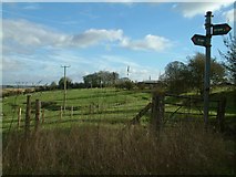 SU5580 : Footpath to Bower Farm by Colin Bates