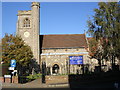 TL2316 : Welwyn.  Parish Church of St Mary the Virgin. by Robin Hall