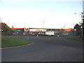 Canal Road roundabout and DIY store, Trowbridge