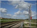 Western tip of Sherborne taken from the Yeovil Sherborne mainline