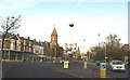 Roundabout at western end of Lord Street