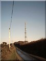 TV Mast near Ettiford Farm