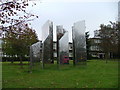 Sculpture at The University of Hatfield.