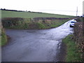 Crossroads to Tallentire Farm.