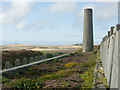 Long derelict industrial workings at the former Leswidden China Clay Works