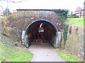 North East end of Newport, Railway tunnel.