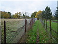 Rickmansworth: Public footpath, Woodcock Hill