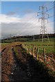 SO6822 : Power lines below May Hill by Philip Halling