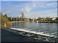 Penton Hook Weir, near Laleham, Middlesex