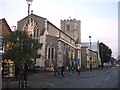 SP9907 : St. Peter's Church; Berkhamsted High Street by Rob Farrow