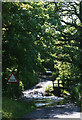 St Juliot: ford through the river Valency