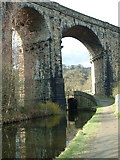 SD9906 : Saddleworth Viaduct, Huddersfield Canal by Nigel Homer