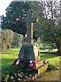 War memorial.