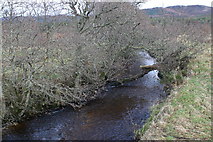 NH6629 : River Nairn by Iain Macaulay