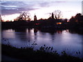 The Thames at sunset