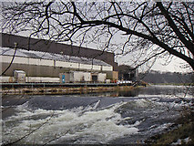 NJ9010 : Papermill & Weir by Graham Scott