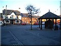 Great Eccleston Market Square and The White Bull Public House