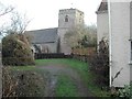 Puxton church from the north