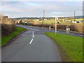 Road leaving Denstone